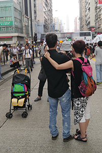 Mongkok Umbrella Movement occupation site, 30 September 2014