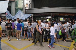 Mongkok Umbrella Movement occupation site, 30 September 2014