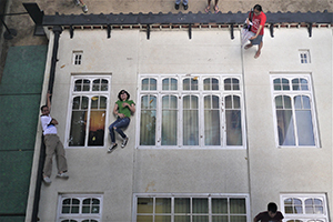 Artwork at Oil Street Art Space, North Point, Hong Kong Island, 7 September 2014
