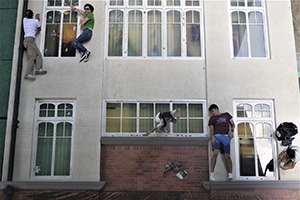 Artwork at Oil Street Art Space, North Point, Hong Kong Island, 7 September 2014