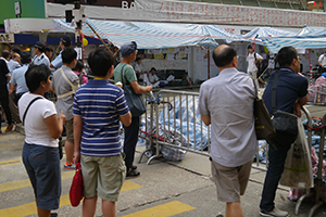 Causeway Bay Umbrella Movement occupation site, Yee Wo Street, 14 October 2014
