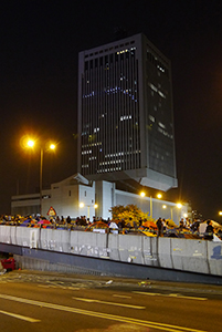 Admiralty Umbrella Movement occupation site, Harcourt Road, 16 October 2014