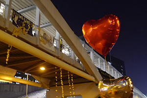 Admiralty Umbrella Movement occupation site, Harcourt Road, 20 October 2014