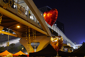 Admiralty Umbrella Movement occupation site, Harcourt Road, 20 October 2014