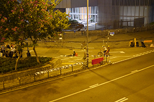 Admiralty Umbrella Movement occupation site, Tim Wa Avenue, 20 October 2014