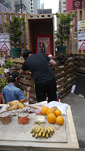 Mongkok Umbrella Movement occupation site, Nathan Road, 26 October 2014