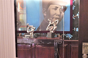 Artworks at the China Club, Central, 3 October 2014