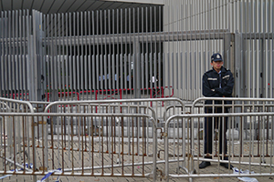 Admiralty Umbrella Movement occupation site, Harcourt Road, 4 October 2014