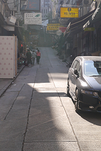 Street scene, Peel Street, Central, 15 November 2014