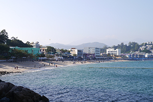 View of Tung Wan beach, Cheung Chau, 22 November 2014