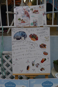Restaurant menu, Sai Kung, 29 November 2014