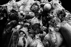 Stuffed toys, Tin Hau, 14 December 2014