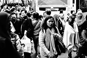 Street scene, Causeway Bay, 14 December 2014