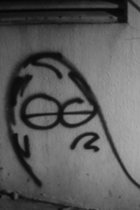 Graffiti on a wall, Sheung Wan, 15 December 2014
