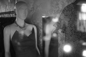 Mannequin in a shop window, Central, Hong Kong Island, 15 December 2014h