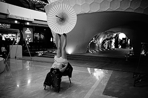 Performance in IFC mall, Central, 16 December 2014