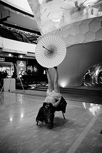 Performance in IFC mall, Central, 16 December 2014