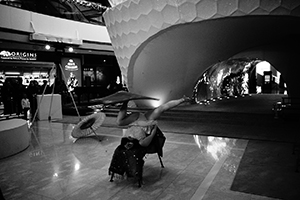 Performance in IFC mall, Central, 16 December 2014