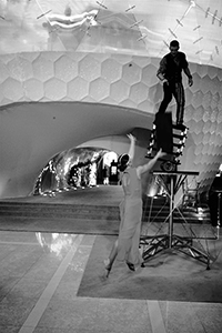 Performance in IFC mall, Central, 16 December 2014