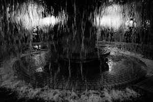 Water screen, Hong Kong Park, 24 December 2014