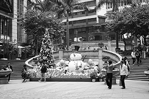 Christmas decorations, Grand Millenium Plaza, Sheung Wan, 26 December 2014