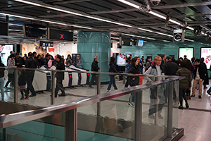 Kennedy Town MTR station, 28 December 2014