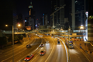 Harcourt Road, Admiralty, 31 December 2014