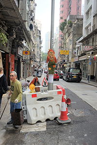 Third Street, Sai Ying Pun, 6 January 2015