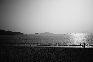 Repulse Bay Beach, Hong Kong Island, 18 January 2015