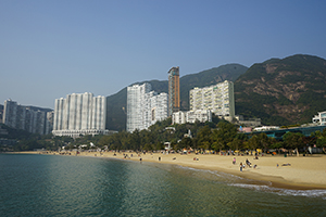 Repulse Bay Beach, Hong Kong Island, 18 January 2015