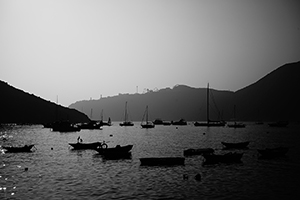 View from the path between Repulse Bay and Deep Water Bay, Hong Kong Island, 18 January 2015