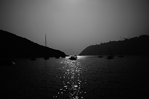 View from the path between Repulse Bay and Deep Water Bay, Hong Kong Island, 18 January 2015