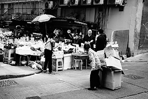 Graham Street Market, Central, 29 January 2015
