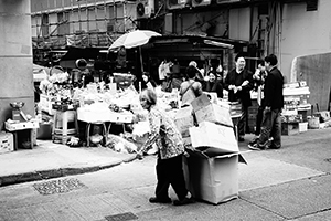 Graham Street Market, Central, 29 January 2015
