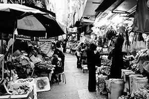 Graham Street Market, Central, 29 January 2015