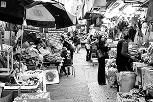 Graham Street Market, Central, 29 January 2015