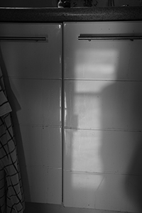 Light inside an apartment in Sheung Wan, 23 February 2015