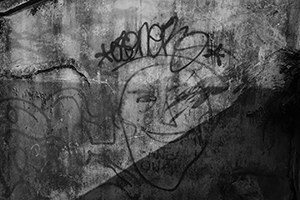 Graffiti on a wall, Tai Ping Shan, 23 February 2015