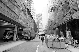 Street scene, Wong Chuk Hang, 28 February 2015