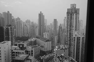 Sai Ying Pun viewed from Sheung Wan, 11 February 2015