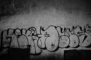 Graffiti on a wall, Sheung Wan, 11 February 2015