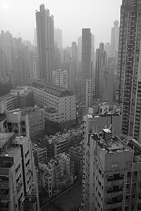 Buildings in Sheung Wan and Sai Ying Pun, 16 February 2015