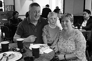 Relatives visiting from the UK, The Landmark, Central, 17 February 2015