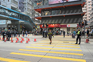 Pro-democracy march from Victoria Park to Central, Causeway Bay, 1 February 2015