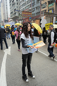 Pro-democracy march from Victoria Park to Central, Hennessy Road, 1 February 2015