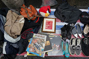 Used items being sold on the street, Sham Shui Po, 21 February 2015