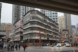 Residential buildings, Mongkok, 21 February 2015