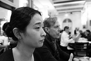 Ko Siu Lan and Gérard Henry, The Foreign Correspondents' Club, Lower Albert Road, Central, 22 February 2015