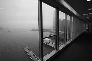 View from a window at The Gateway, Tsim Sha Tsui, 27 March 2015