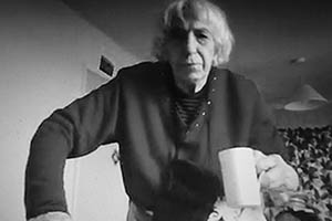Computer screen image of a Skype call with my mother in England, 28 March 2015
